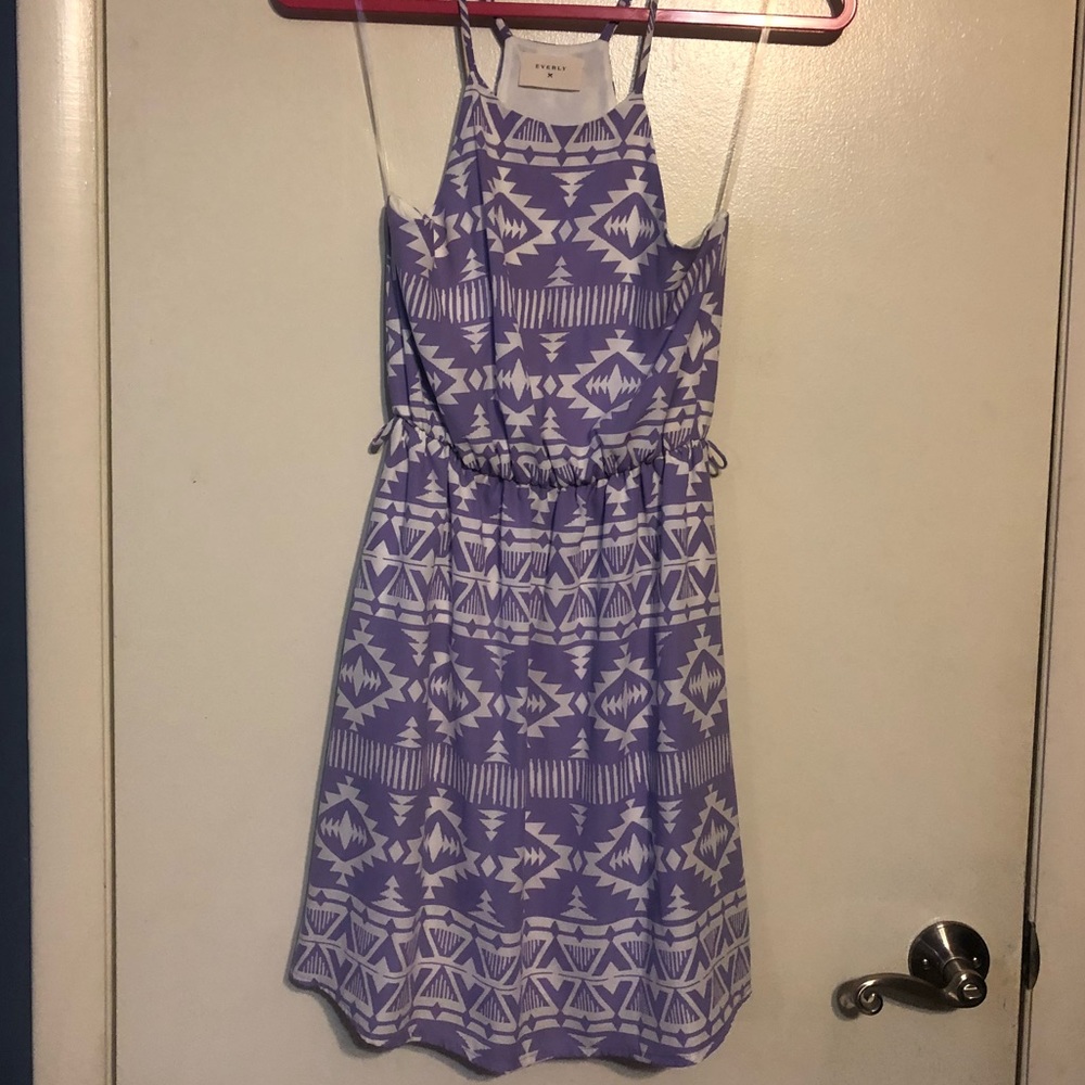 Beautiful Purple aztec style dress